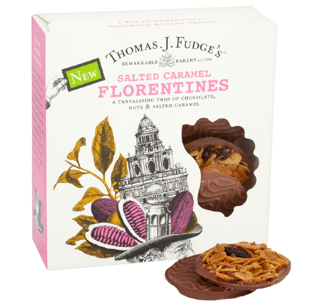 Salted Caramel Florentines